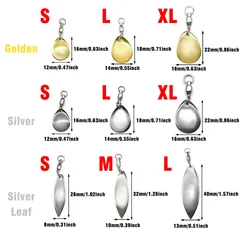 Cuchillas giratorias con rodamiento MNFT para spinnerbait