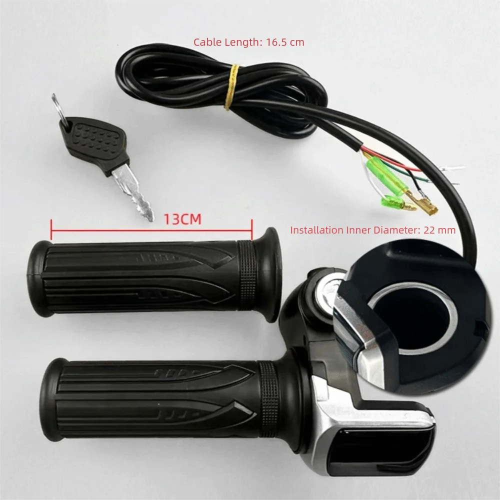 Acelerador eléctrico con indicador LCD y regulación de velocidad