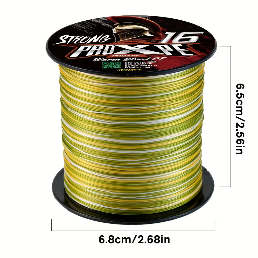 PROXPE X16 Línea trenzada PE – Alta resistencia para pesca - imagen 3