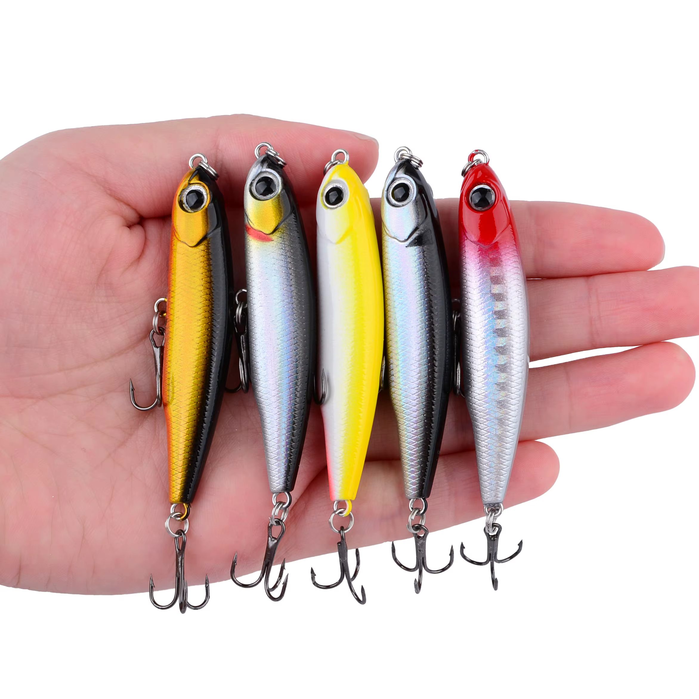 Señuelo lápiz hundiéndose oscilante para pesca de carpa - imagen 3
