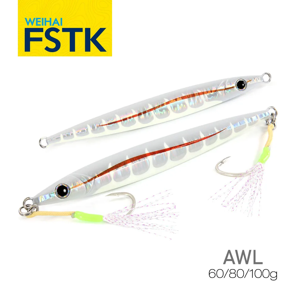 FSTK Jig Head Tungsteno 80G – Pesca agua profunda
