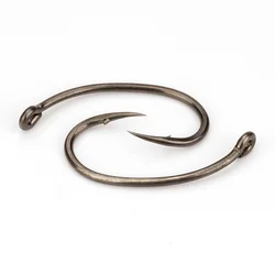 Anzuelos Hirisi PTFE de acero inoxidable con ojo – carbono alto