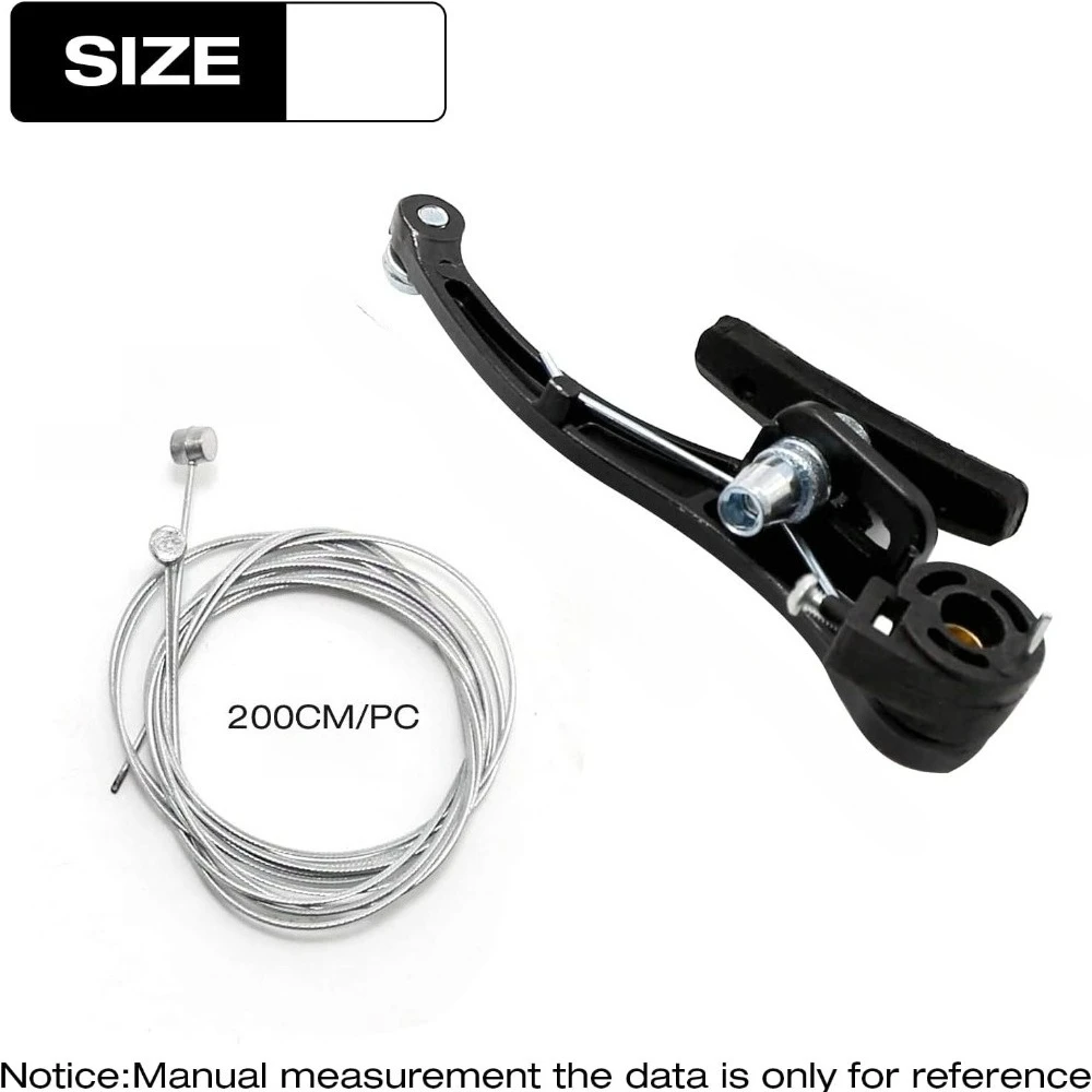 Frenos V aluminio para bici montaña, caliper delantero y trasero - imagen 3