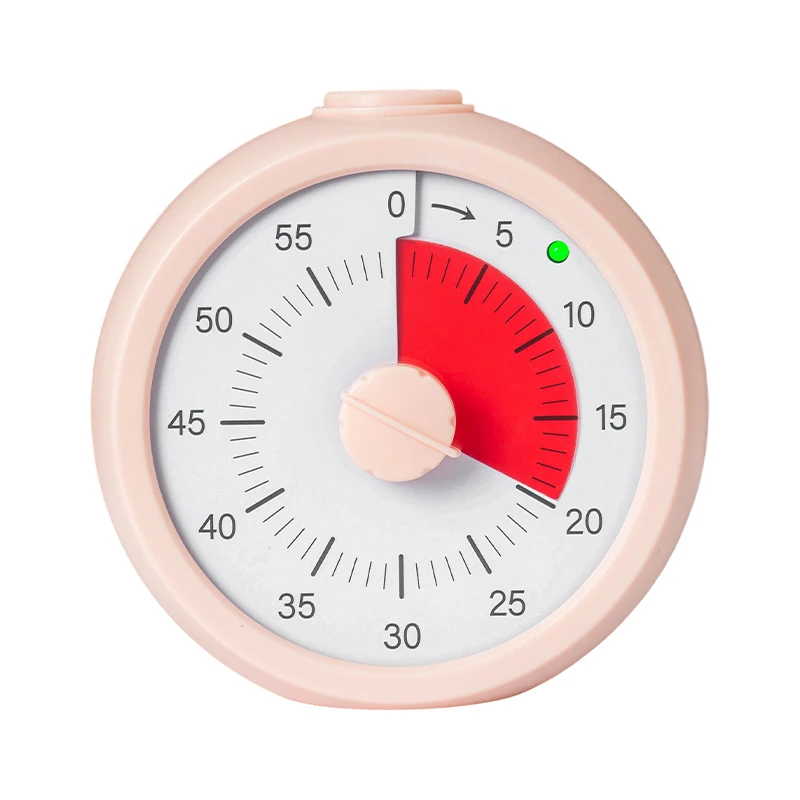 Cronómetro Pomodoro silencioso giratorio para control del tiempo - imagen 5