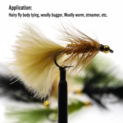Chenilla de cuerpo para moscas Woolly Bugger 14 tarjetas 5 m 2mm 3mm