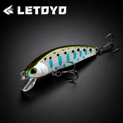 LETOYO SEVERO Minnow Hundible de Largo Alcance para Lubina