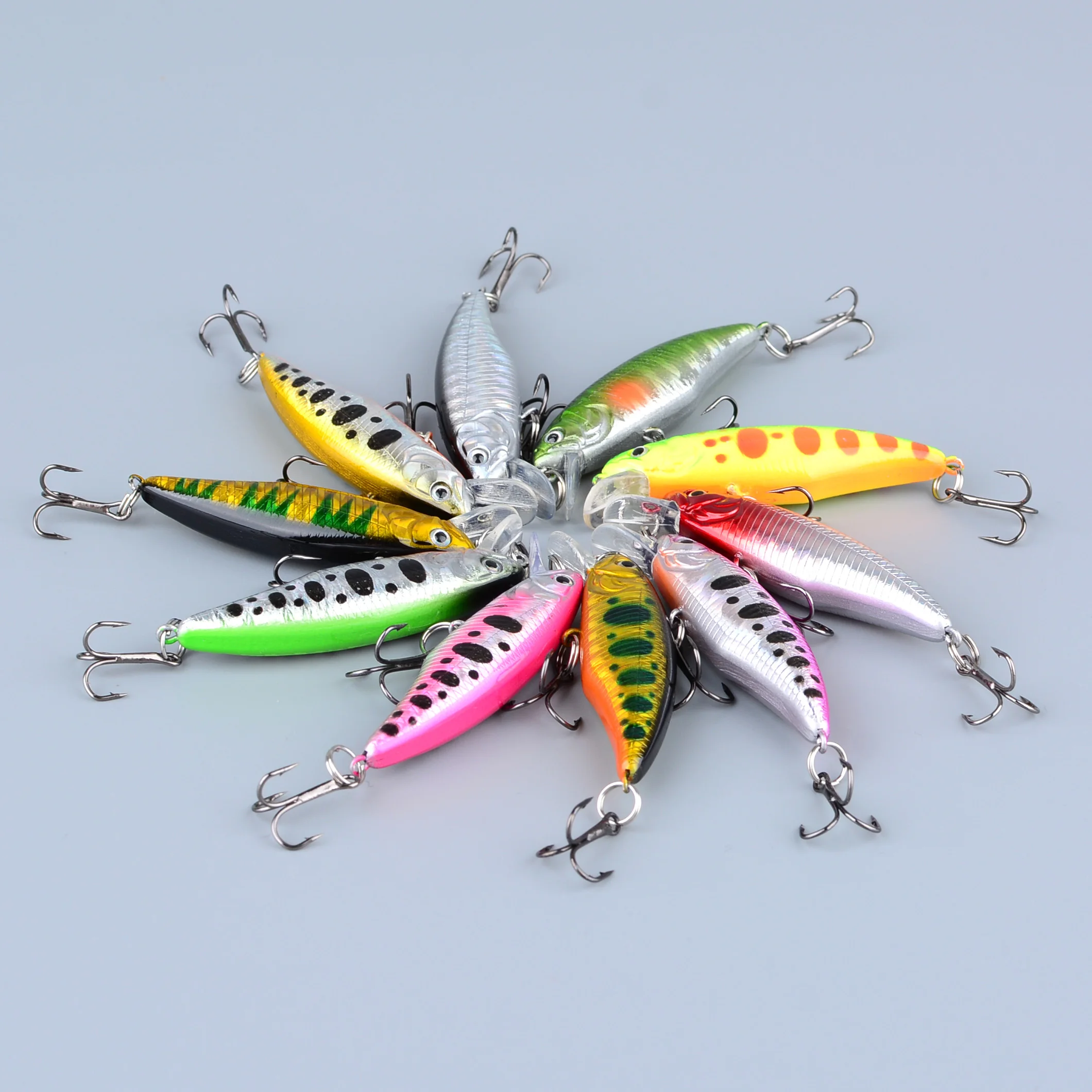 Jerkbait hundidor minnow realista para lubina y trucha Swimbait - imagen 5