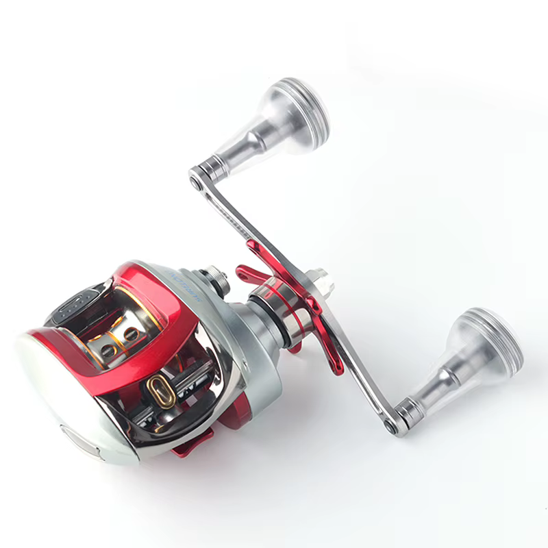 Manivela para carrete baitcasting RUKE aleación 7075, acrílico - imagen 5
