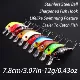 Crankbait señuelo duro para lucio, trucha y perca - wobler - imagen 2