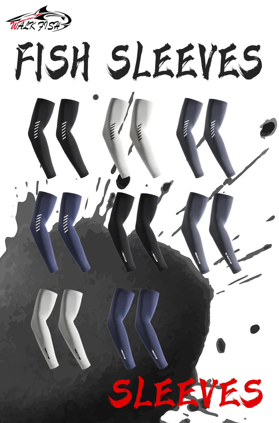 Mangas para brazos en colores oscuros