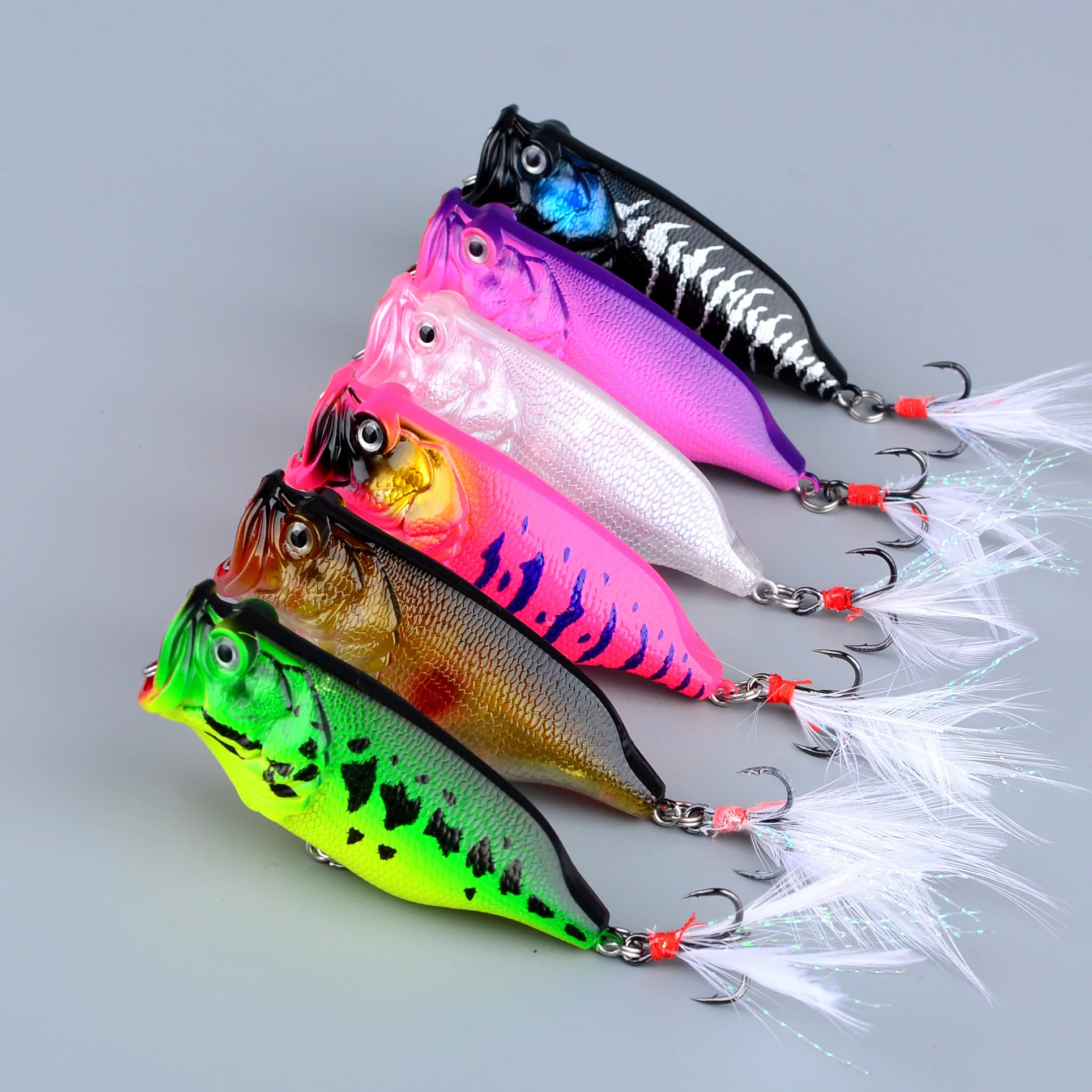 Minnow láser 7 cm con acabado reflectante