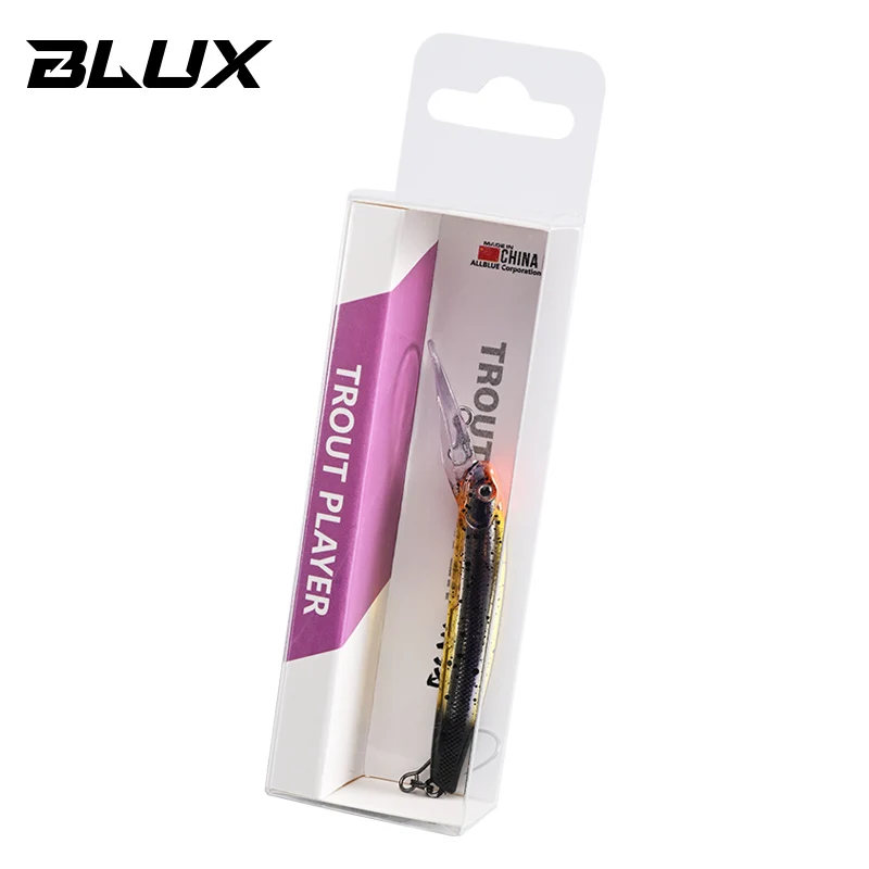 BLUX Trout Player señuelo flotante minnow para trucha en agua dulce - imagen 5