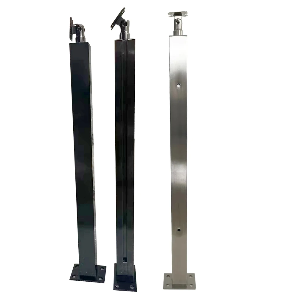Soporte de pasamanos móvil de acero inoxidable, diseño moderno - imagen 2