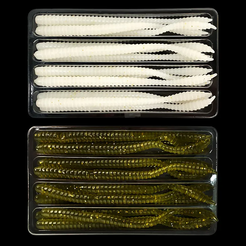 Bazooka Easy Shiner - Senuelos blandos de gusano de silicona