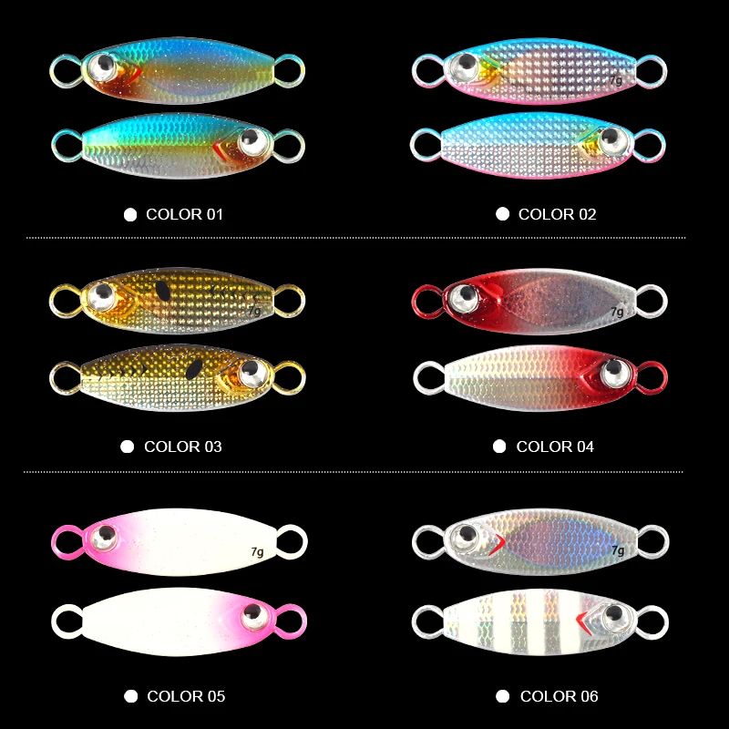 LETOYO Micro Jig para lubina: señuelo lento de agua dulce - imagen 5