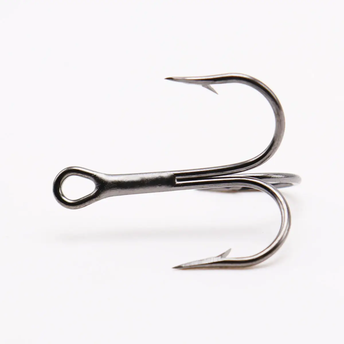 ZYZHE Anzuelos Treble – Acero alto carbono, afilados con púas