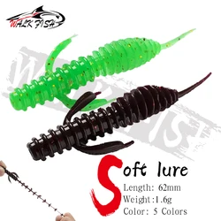 WALK FISH Señuelos blandos de silicona – larva flotante
