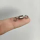Rodamiento de bolas giratorio con gancho de anillo sólido a presión - imagen 3