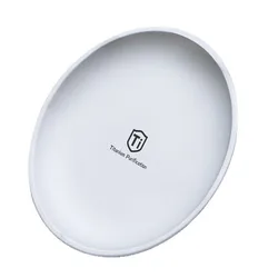 Plato de titanio apilable ultraligero para vajilla camping
