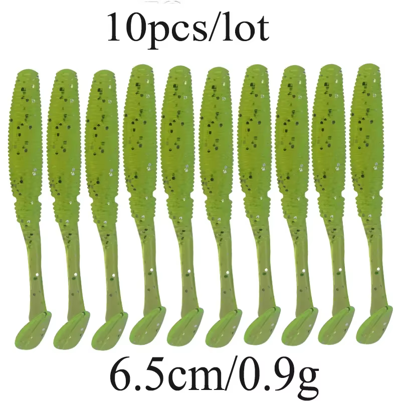 Señuelo vinilo Swimbait Shad – Cuerpo realista para black bass - imagen 4