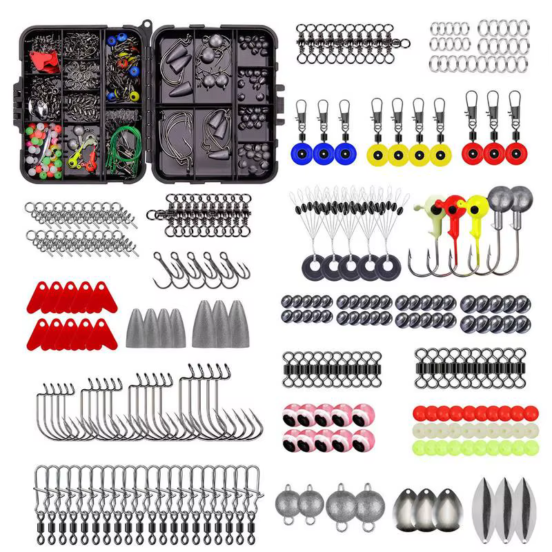 Kit de bocaoles y accesorios para pesca exterior