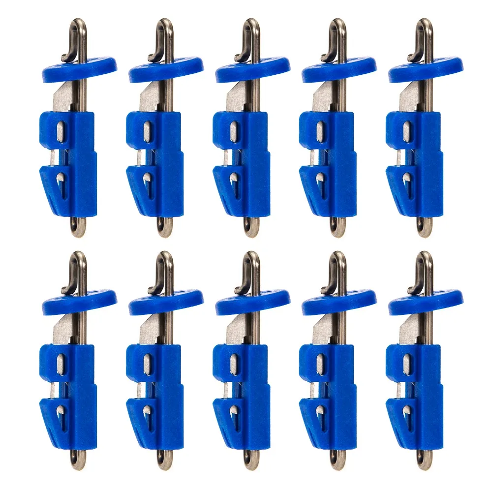 Clips de liberación rápida ajustables para pesca – reutilizables - imagen 3
