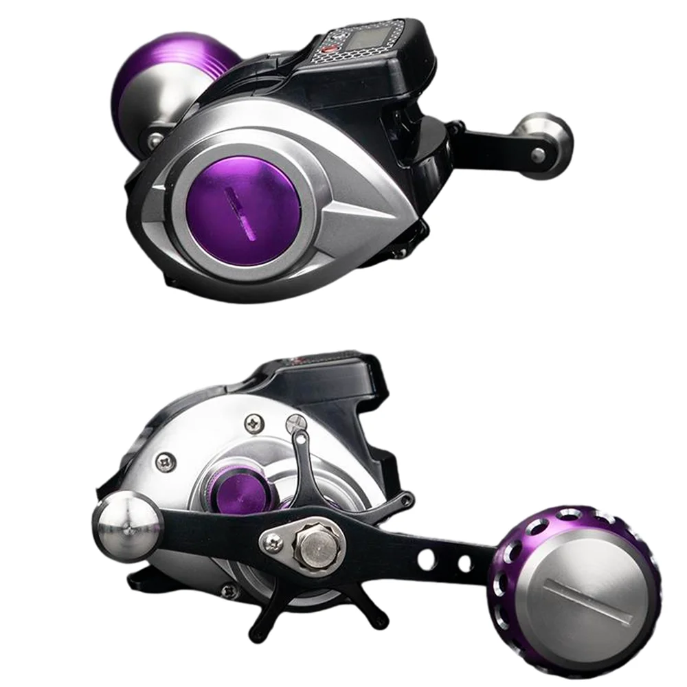 Carrete baitcasting de metal con pantalla digital para carpa - imagen 4