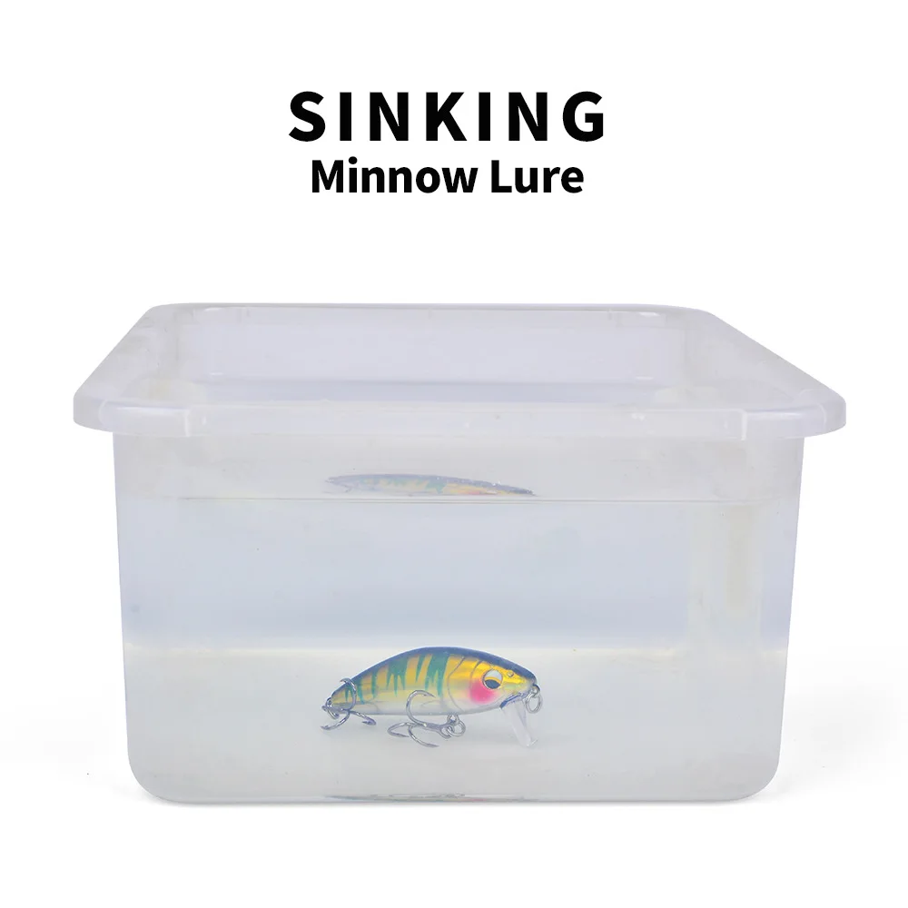 Minnow Crankbait flotante - Lubina y Lucio - imagen 2