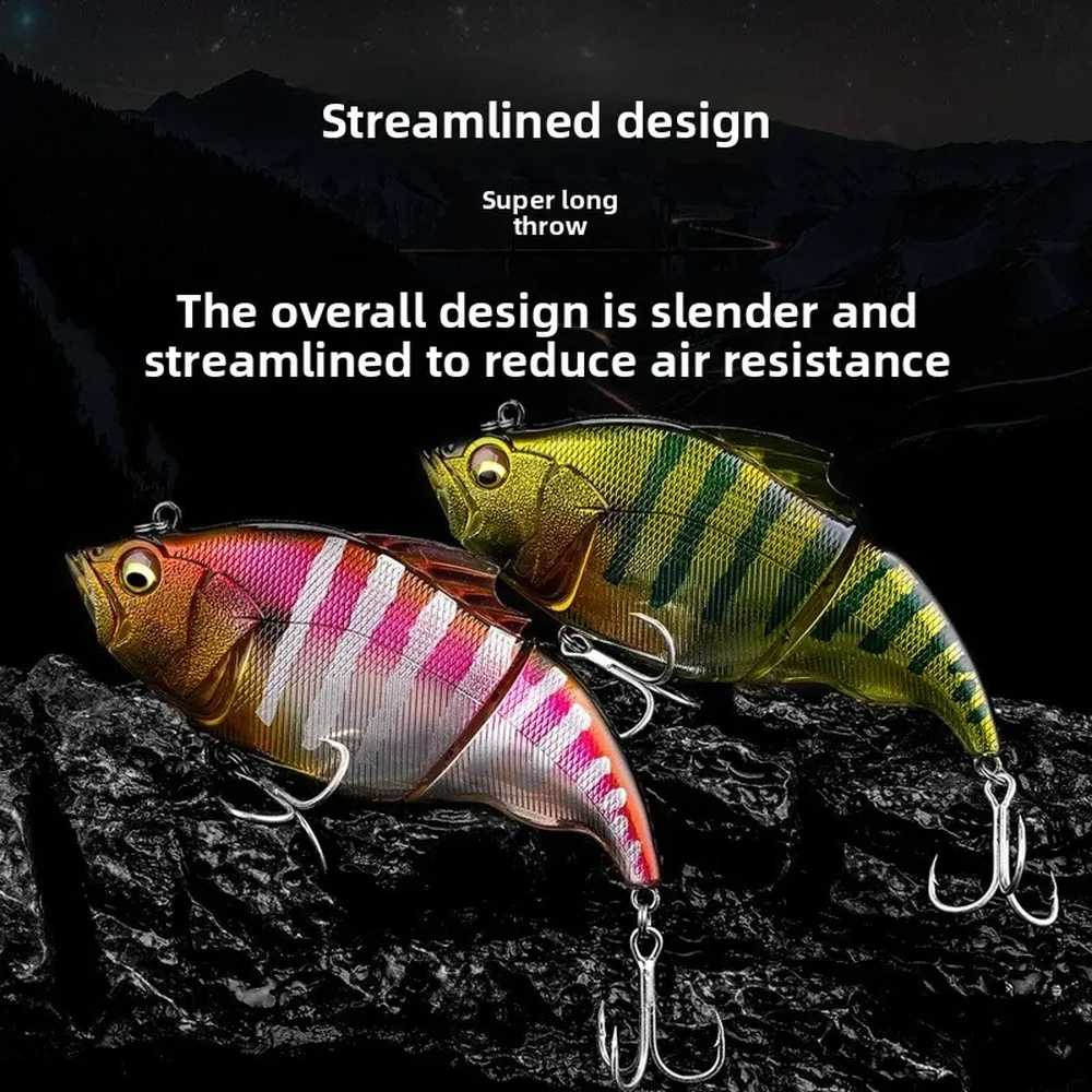 Señuelo articulado biónico flotante láser para pesca de lucio - imagen 3