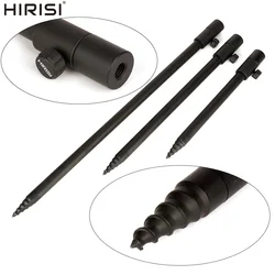Soporte de caña ajustable Hirisi de aluminio para pesca carpa