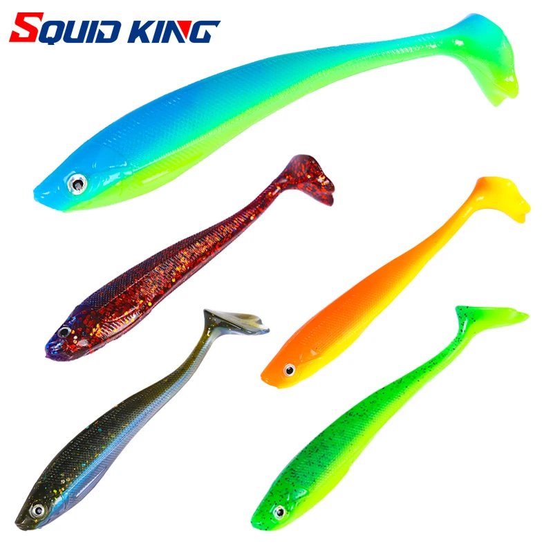 FSDZSO Señuelo de pesca suave – Gusano silicona para lucio