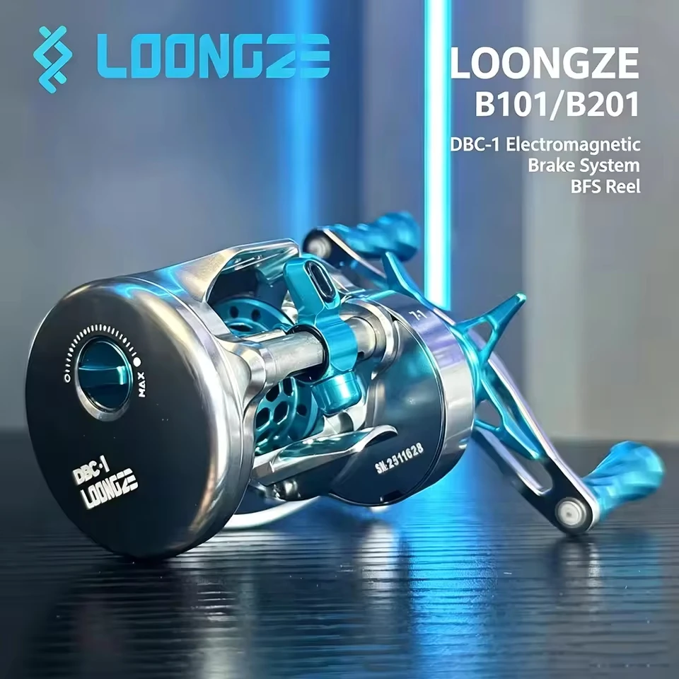 Carrete BFS Loongze Airlite con freno electromagnético