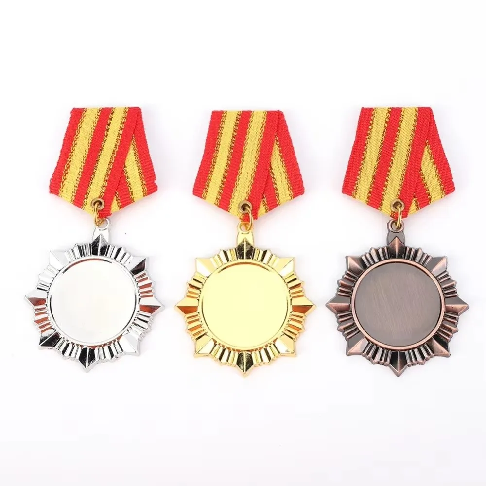 Medallas deportivas metálicas oro plata bronce para ganadores - imagen 5