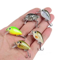 Señuelo Crankbait mini 3 cm, nado realista para trucha