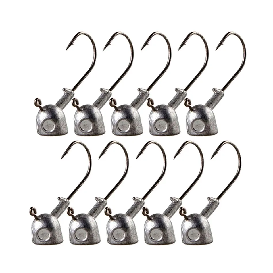 Jig Head hundimiento profundo para vinilo con púas – aparejo lubina - imagen 2
