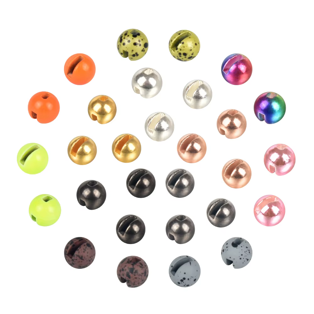 Cuentas Tungsteno Ranuradas Muunn 3.8-6.4mm – Montaje Moscas Jig Trucha - imagen 4