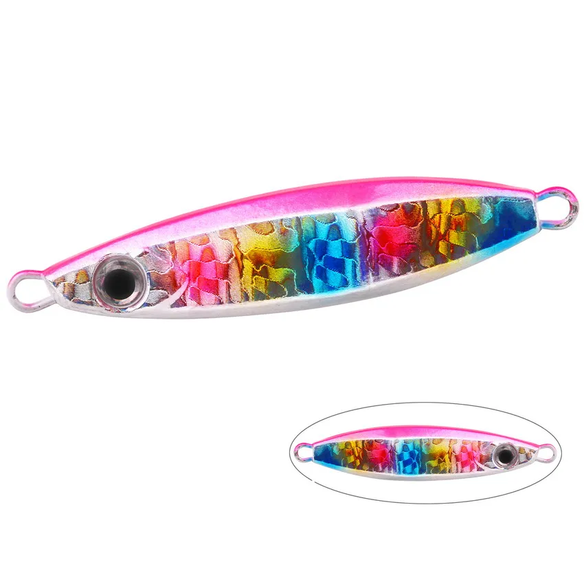 Señuelo cucharilla de metal para jigging y spinning - imagen 2