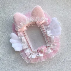 Funda porta fotocards con encaje estilo Lolita DIY con cinta Kawaii