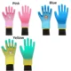Guantes infantiles para jardinería con dibujos de animales protectores
