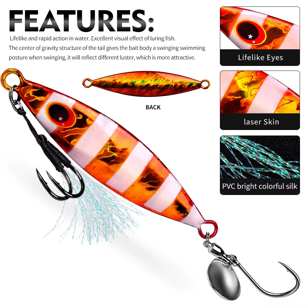 Set de jigs metálicos PROBEROS