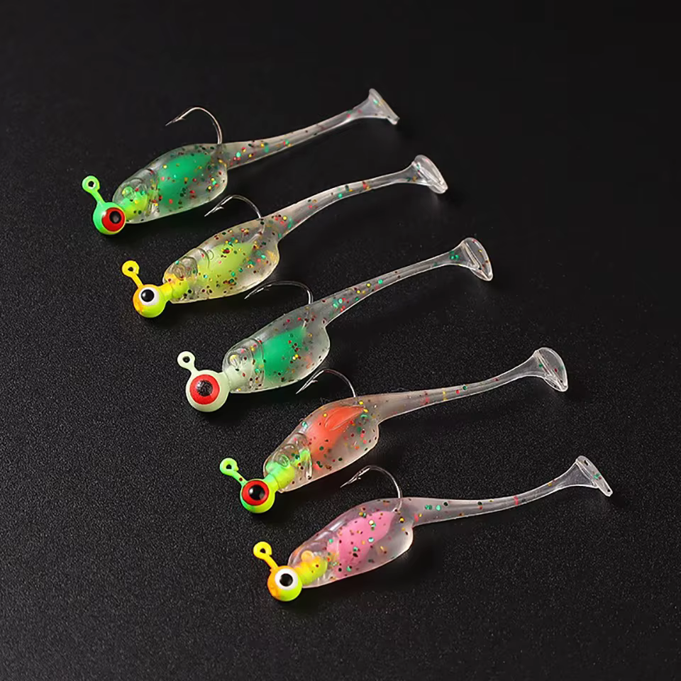 WALK FISH Señuelos Vinilo Tipo Pez Nadador para Pesca - imagen 5