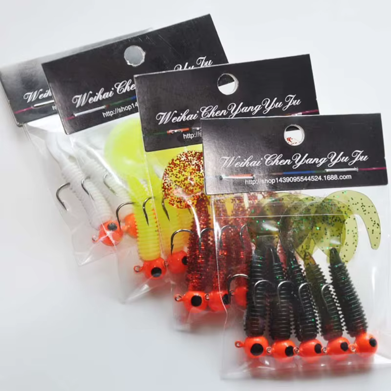 Anzuelos Jig Head – Set para vinilo y cebos blandos - imagen 4