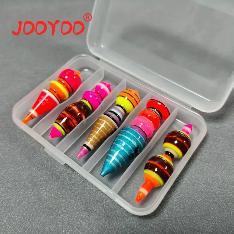 Flotadores mini APO ultra sensibles para pesca en hielo y canal