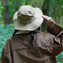 Sombrero pesca anti-UV seco rápido para río y mar