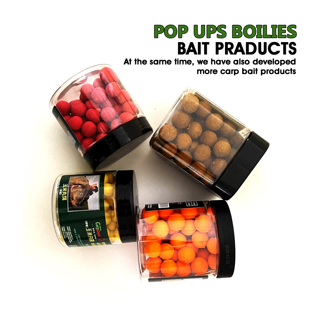 Boilies emergentes para carpa sabor maíz dulce amarillo 10 mm - imagen 3