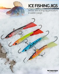 Señuelos equilibradores luminosos para pesca en hielo