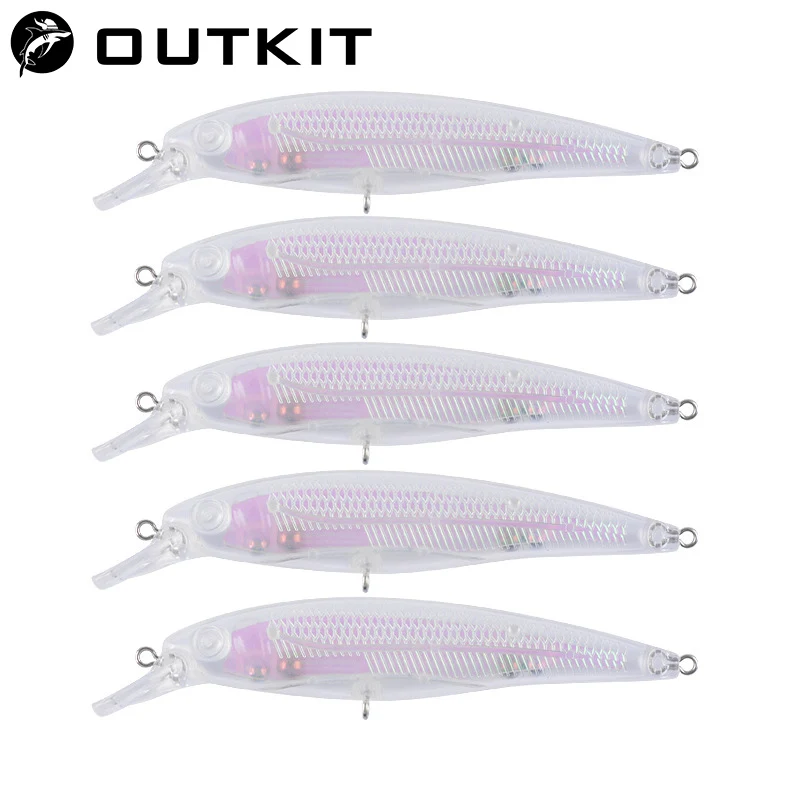 OUTKIT Minnow Crankbait - Señuelo Topwater lubina