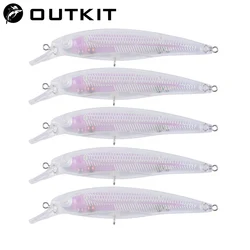 OUTKIT Minnow Crankbait - Señuelo Topwater lubina