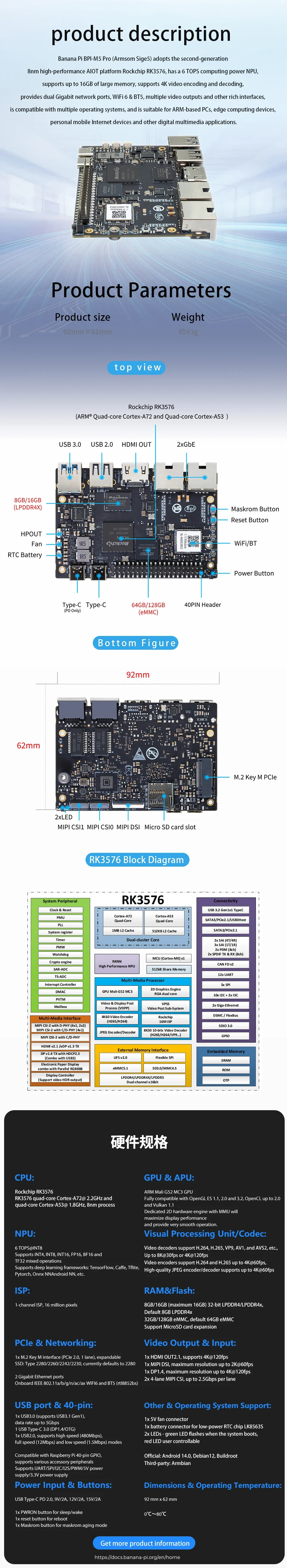 Placa y componentes para proyectos de desarrollo