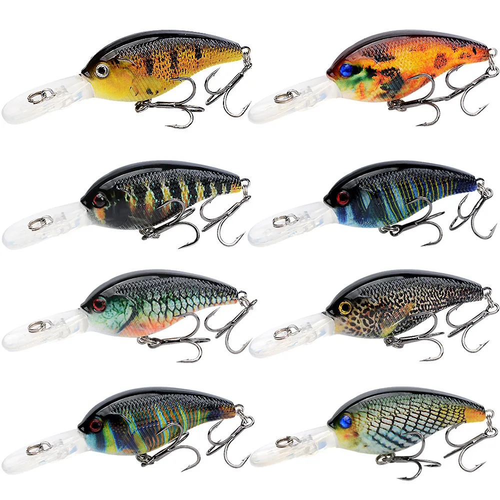 Jerkbait Minnow ABS wobbler para carpa, lucio y lubina